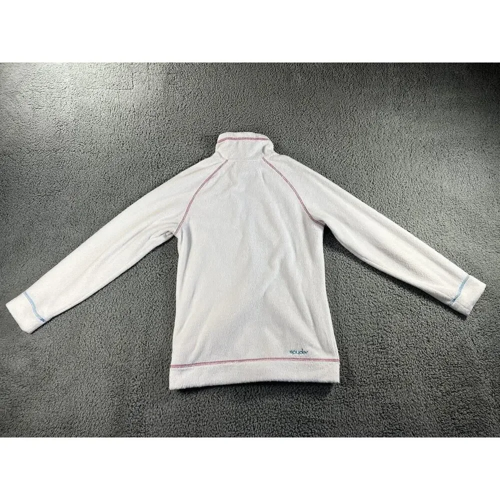 Spyder Jacket Girls XL Full Zip Fleece Mock‎ Neck